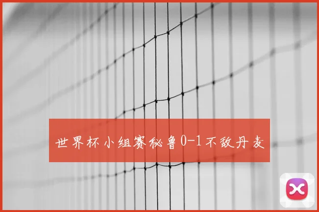 世界杯小组赛秘鲁0-1不敌丹麦