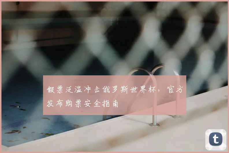 假票泛滥冲击俄罗斯世界杯，官方发布购票安全指南